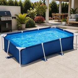 Summer Fun Above Ground Swimming Pool 2300L Capacity for Your Yard