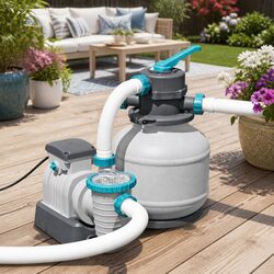 Sand Filter Pump for Above Ground Pools - Clean Water Anytime
