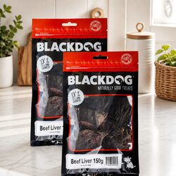 Healthy Beef Liver Dog Treats – 150g x 2 Pack for Happy Pets