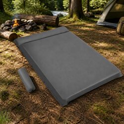 Double Self Inflating Air Bed 10cm for Camping