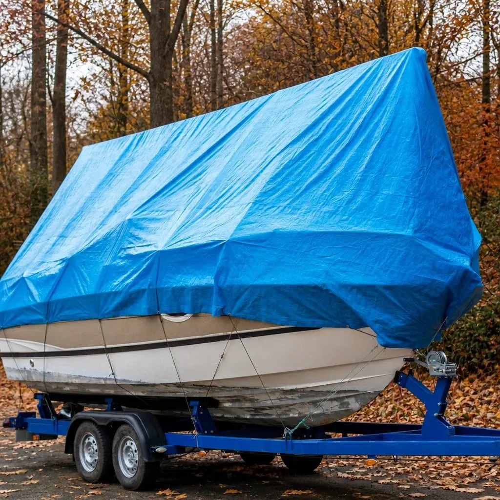 Heavy Duty Tarp 200GSM 3.05x6.10m Waterproof All-Weather Outdoor Camping Cover