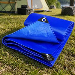 Heavy Duty Tarp 200GSM 7.3x9.15m Waterproof All-Weather Outdoor Camping Cover
