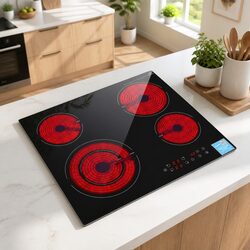 Elevate Your Kitchen with the 5-Zone Ceramic Electric Hob