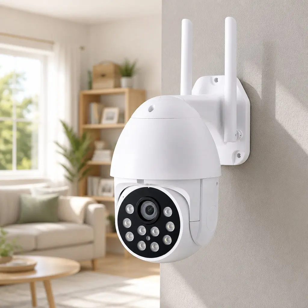 1080P Wireless IP Camera Night Vision Pan Tilt Two Way Audio Remote Access