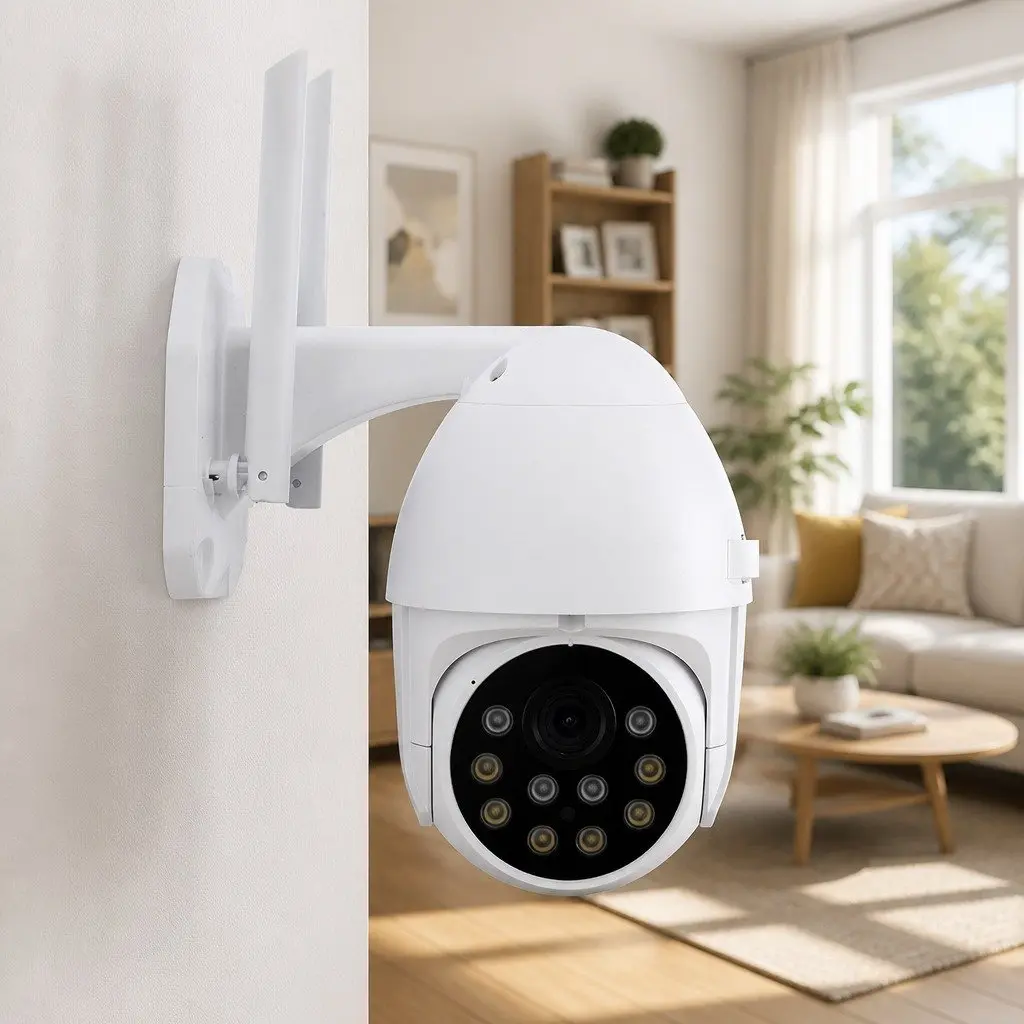 1080P Wireless IP Camera Night Vision Pan Tilt Two Way Audio Remote Access