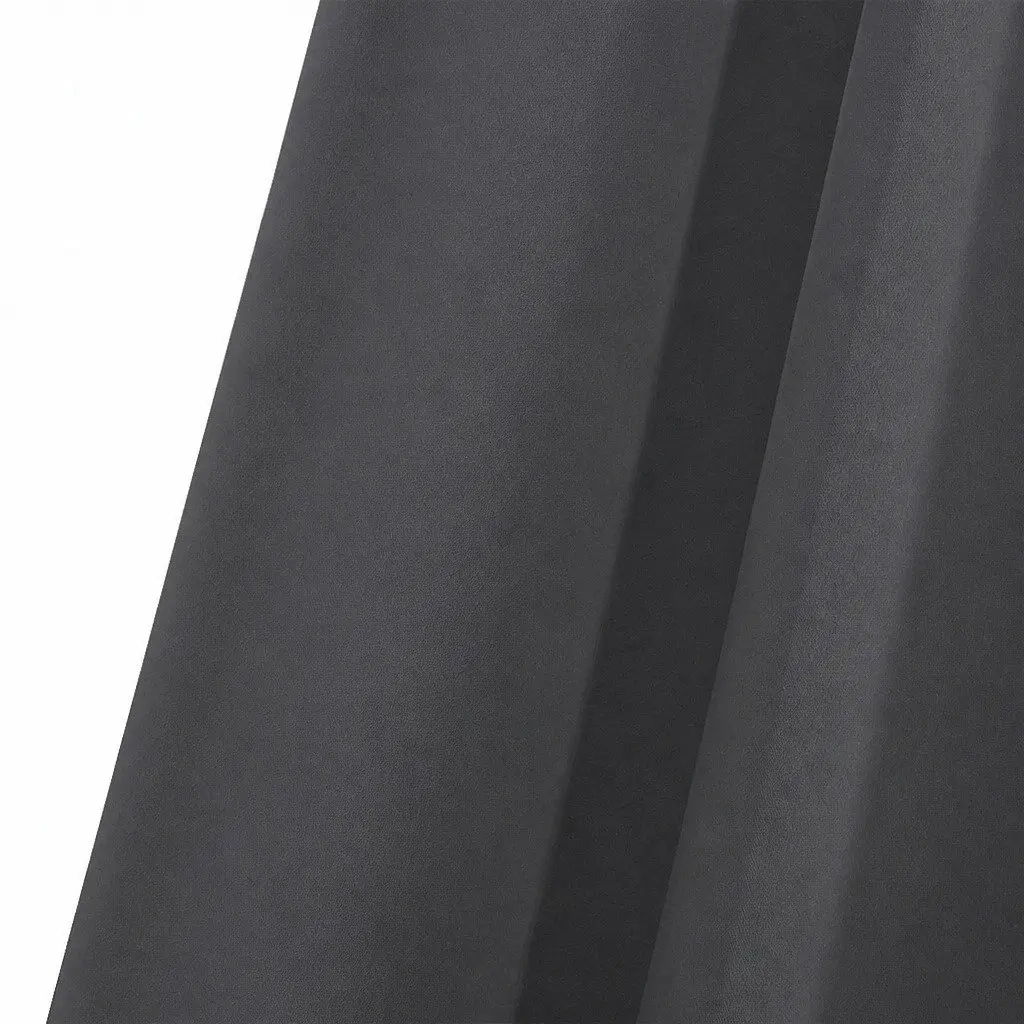 Blackout Curtain Panels 2 Piece Charcoal Triple Layer Noise Insulation Heat Preservation