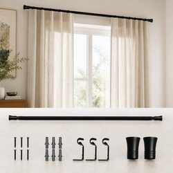 Transform Your Home with an Adjustable Curtain Rod Set