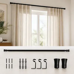Transform Your Home with an Adjustable Curtain Rod Set