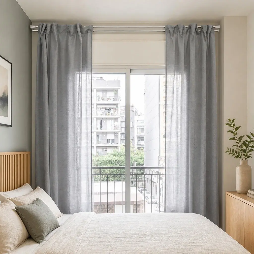 Double Curtain Rod Set
