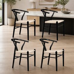 Enhance Your Dining Space with 4 Modern Chairs