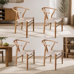 Transform Your Dining Space with This Set of 4 Chairs