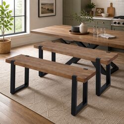 Elevate Your Home with a 140cm Wooden Dining Bench