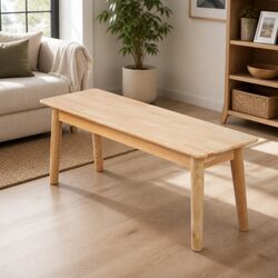 Transform Your Space with a 120cm Wooden Dining Bench