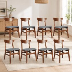 Enhance Your Dining Area with 8 Comfortable Chairs