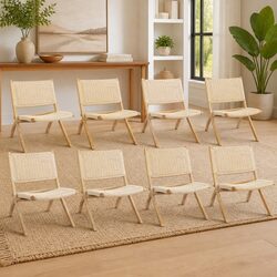 Wooden Folding Chair Set for Comfortable Gatherings