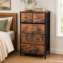 Vintage-Inspired Tallboy Cabinet for Organized Living