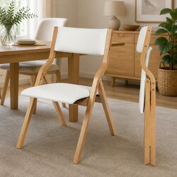 Enhance Your Dining Experience with Foldable Chairs Set of 2