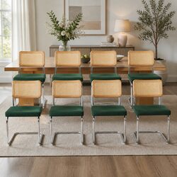 Enhance Your Space with 8 Rattan Dining Chairs