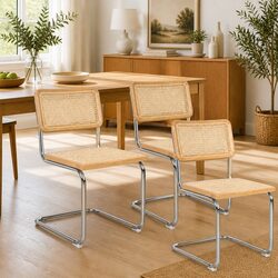 Elevate Your Dining Space with Woven Rattan Chairs