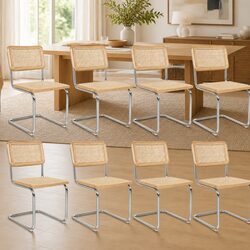 Stylish Set of 6 Rattan Dining Chairs for Your Home
