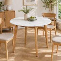 Enhance Your Living Space with a 100cm Round Dining Table