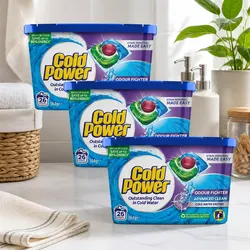 Odour Fighter Laundry Detergent Capsules 78 Pack Washing Pods