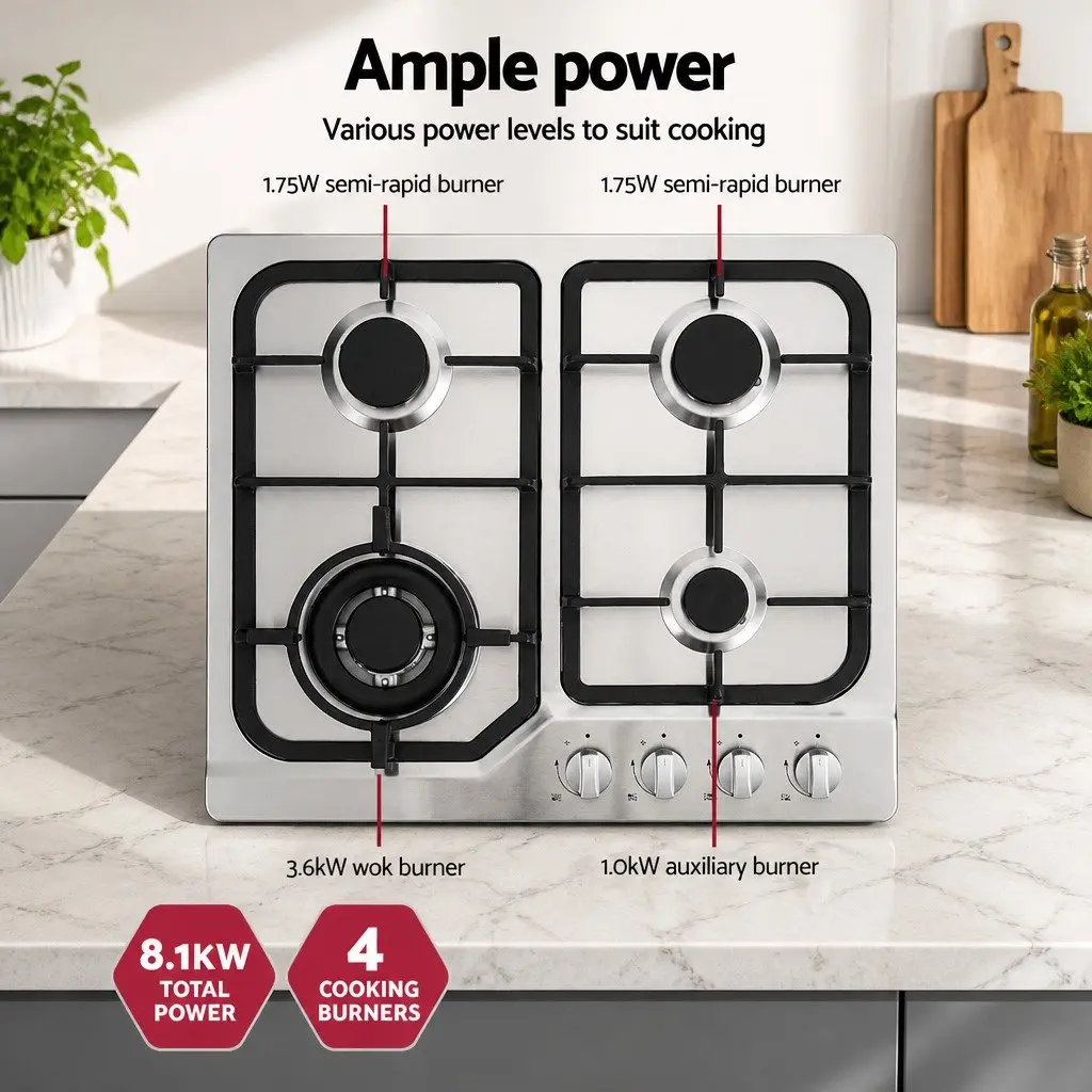 60cm Gas Cooktop