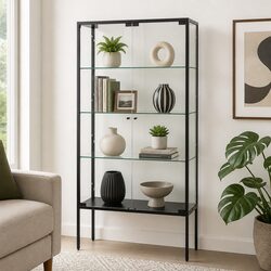 Enhance Your Space with a Stylish 4-Tier Display Cabinet