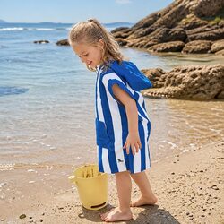 Kids Hooded Poncho Towel: A Beach Essential
