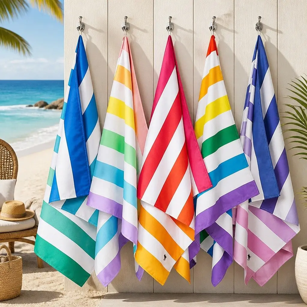 Extra Large Quick Dry Beach Towel Sand Resistant Lightweight Compact Travel