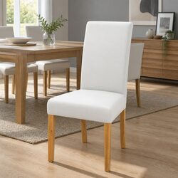 Enhance Your Dining Space with 4 White Chair Covers