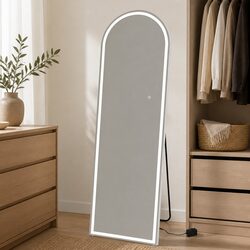 Elevate Your Space with a 160cm LED Arched Mirror