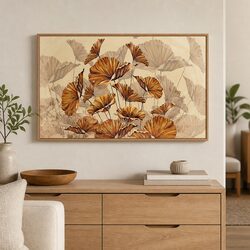 Transform Your Space with Blue-Tone Abstract Canvas Art