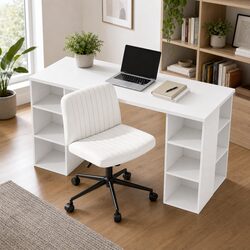 Stylish Office Desk and Chair Set for Enhanced Productivity