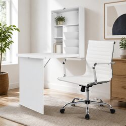 Enhance Your Space with a Foldable Desk and Office Chair Set
