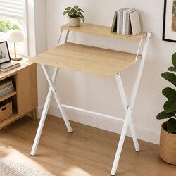 Enhance Your Space with a Versatile Oak White Computer Desk
