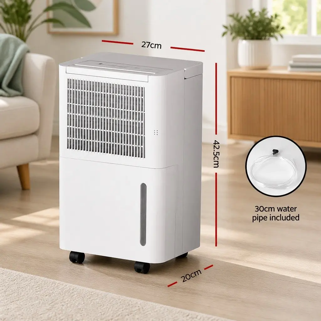 Dehumidifier 12L 2-in-1 Portable Air Purifier Quiet Operation