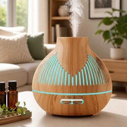 Enhance Your Space with a 400ml Ultrasonic Aroma Diffuser