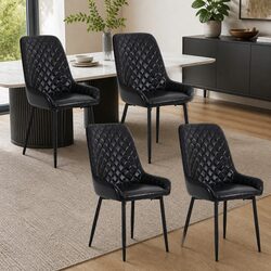 Transform Your Space with a Set of 4 Retro Dining Chairs