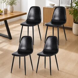Enhance Your Space with a Set of 4 Retro Chairs