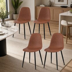 Enhance Your Space with 4 Retro Dining Chairs
