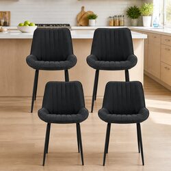 Enhance Your Space with 4 Retro Dining Chairs