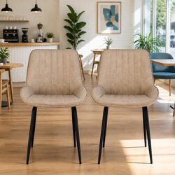 Enhance Your Space with Retro Dining Chairs Set of 2
