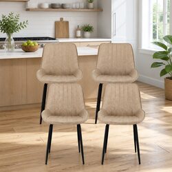 Enhance Your Space with 4 Retro Dining Chairs