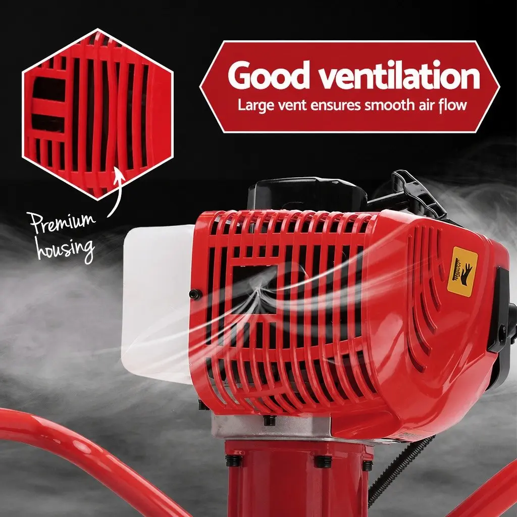 Post Hole Digger Motor Only 65cc Petrol Engine 2-Stroke Auger Borer Power Tool
