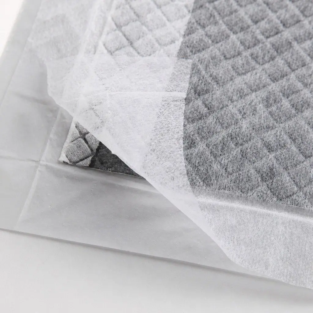 Pet Training Pads 60x60cm Absorbent Charcoal Odour Control Leakproof Non-Woven Fabric