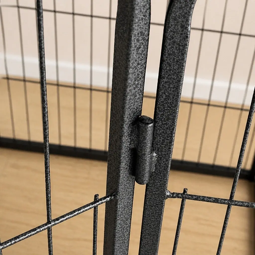 8 Panel Pet Playpen Portable Foldable Gate for Dogs Puppies Rabbits Indoor Outdoor Use