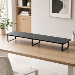 Stylish Dual Monitor Stand for Enhanced Workspace