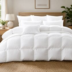 All Season Double Goose Down Feather Quilt - Your Comfort Solution