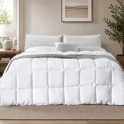 Bamboo Quilt King Size for All Seasons with Moisture Control